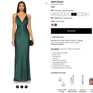 Alani Gown Lovers and Friends - M